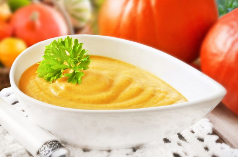 CREAM OF PUMPKIN SOUP