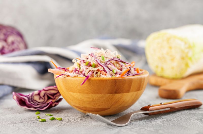 Scrunched Cabbage Salad with Grapefruit and Chiles