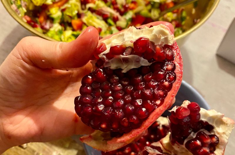 Thanksgiving Salad with Balsamic Vinaigrette